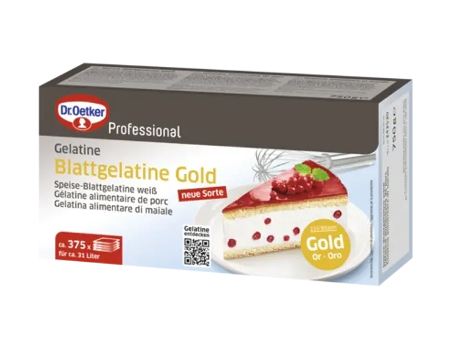 Dr. Oetker Blattgelatine Gold 750 g