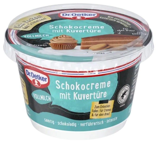 Dr. Oetker Schokocreme mit Kuvertüre Vollmilch 200 g