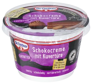 Dr. Oetker Schokocreme mit Kuvertüre Zartbitter