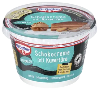 Dr. Oetker Schokocreme mit Kuvertüre Vollmilch