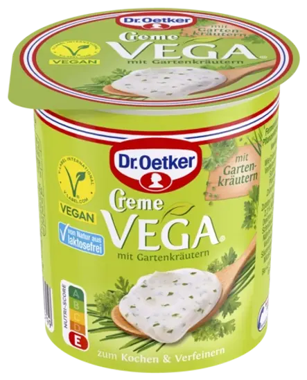 Dr. Oetker Creme VEGA Gartenkräuter oder Kräuter Créme fraîche