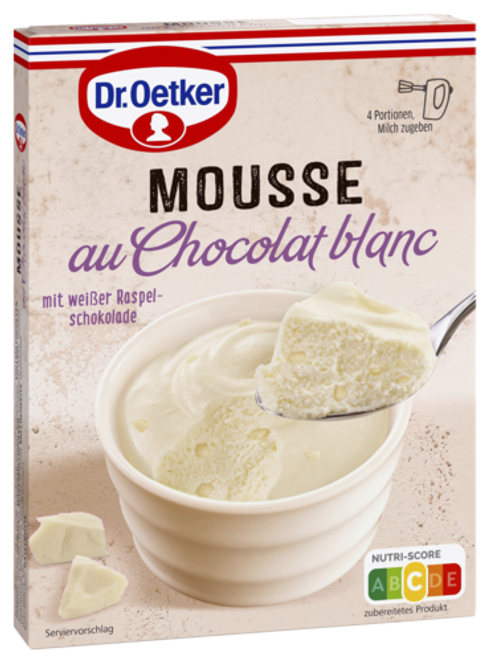 Dr. Oetker Mousse au Chocolat blanc