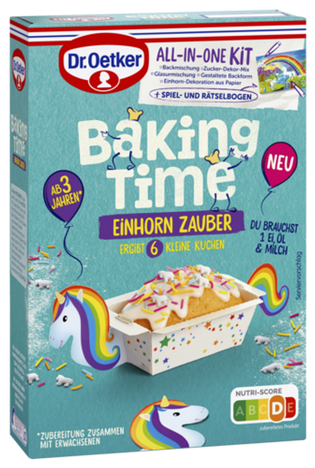 Dr. Oetker Baking Time Einhorn Zauber