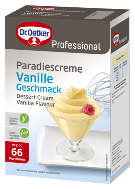 Dr. Oetker Paradiescreme Vanille-Geschmack 1 kg