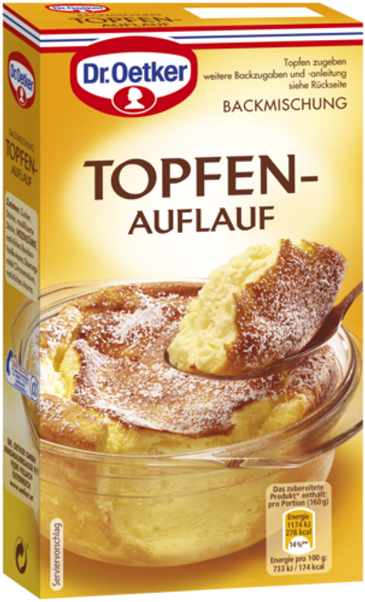 Dr. Oetker Topfenauflauf