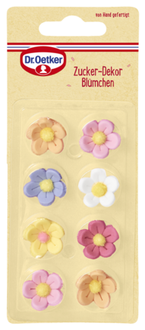 Dr. Oetker Zucker-Dekor 3D Blümchen groß