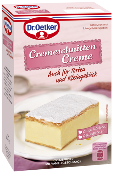 Dr. Oetker Cremeschnitten Creme