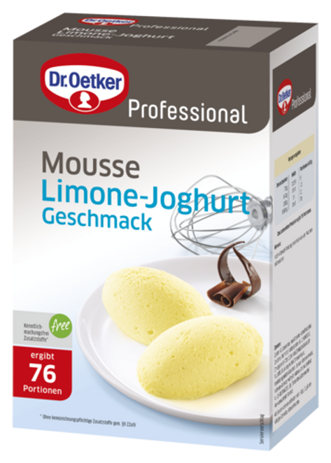 Dr. Oetker Mousse Limone-Joghurt-Geschmack 1 kg