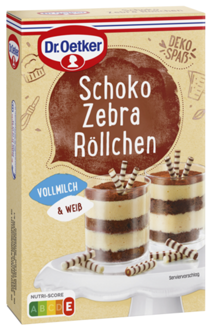 Dr. Oetker Schoko Zebra Röllchen