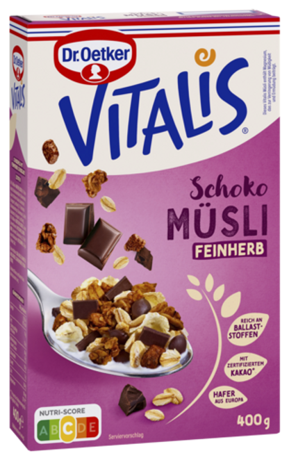 Dr. Oetker Vitalis Schokomüsli feinherb