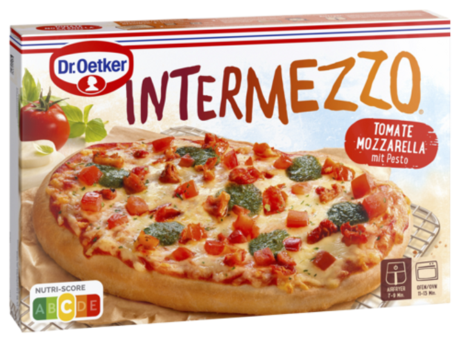 Dr. Oetker Intermezzo Tomate Mozzarella mit Pesto