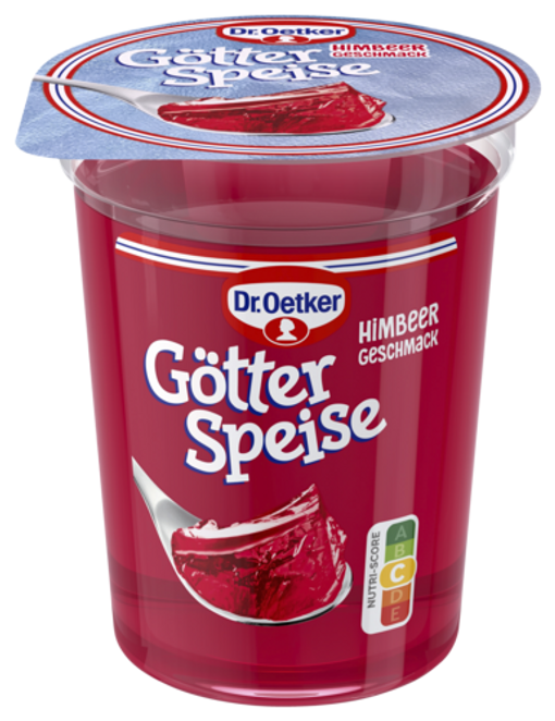 Dr. Oetker Götterspeise Himbeer-Geschmack