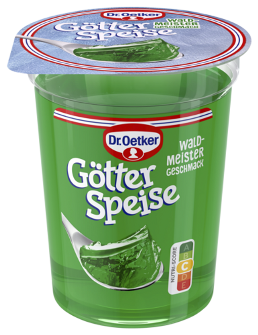 Dr. Oetker Götterspeise Waldmeister-Geschmack