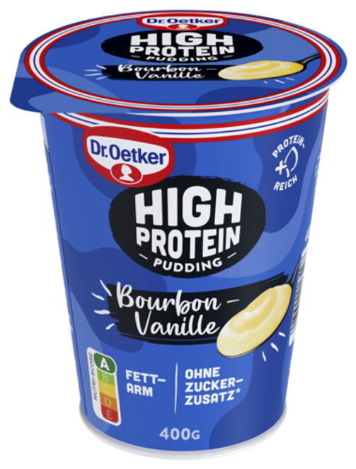 Dr. Oetker High Protein Pudding Bourbon-Vanille