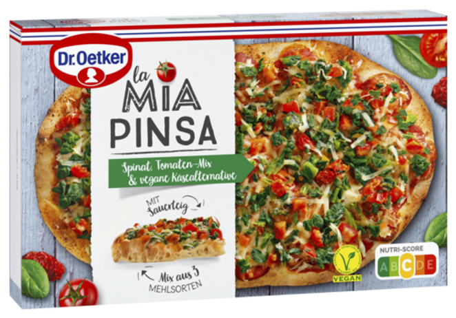 Dr. Oetker La Mia Pinsa Spinat Vegan