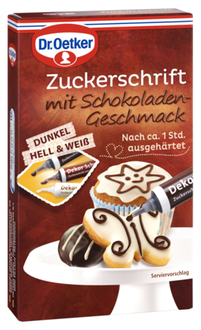 Dr. Oetker Zuckerschrift Schokoladengeschmack