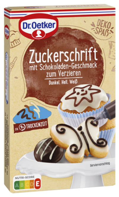 Dr. Oetker Zuckerschrift Schokoladengeschmack