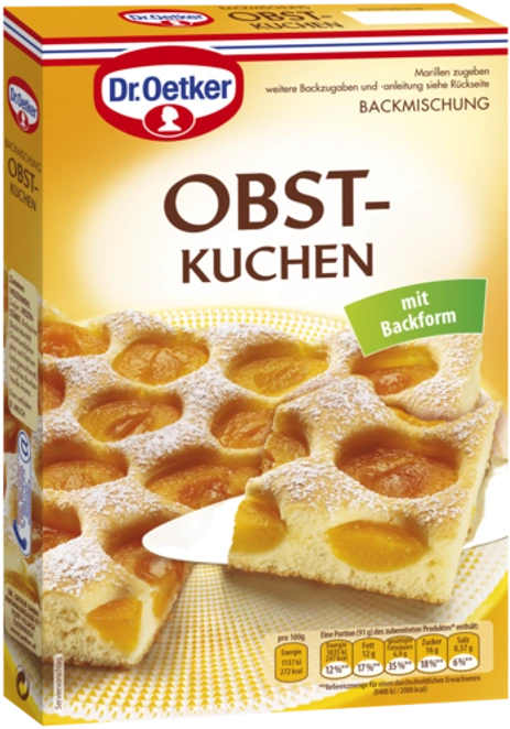 Dr. Oetker Obstkuchen
