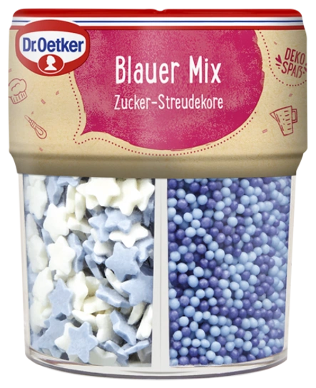 Dr. Oetker Streudekor Blauer Mix