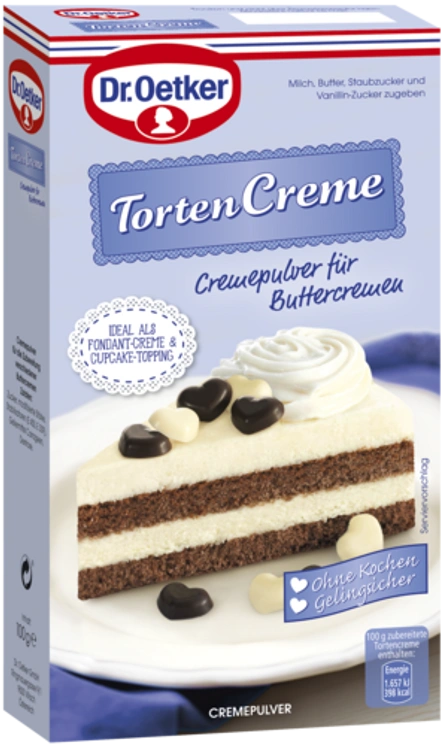 Dr. Oetker Tortencreme klassische Art