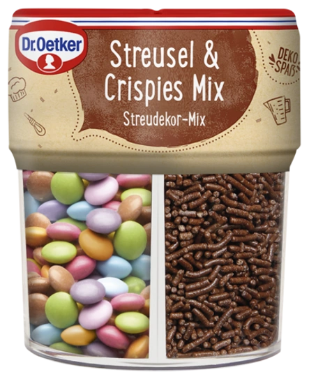 Dr. Oetker Schoko & Crispies Mix Streudekor