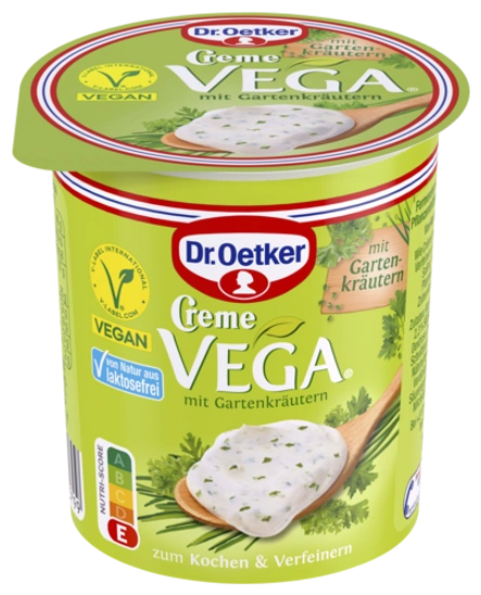 Dr. Oetker Creme VEGA Gartenkräuter (2 Becher)