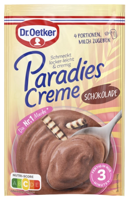 Dr. Oetker Paradies Creme Schokolade