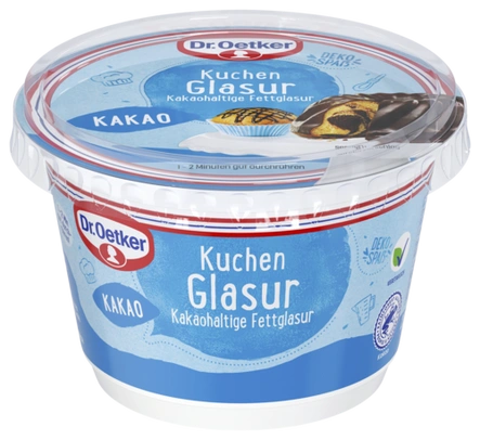 Dr. Oetker Kuchen Glasur Kakao (1 Becher)
