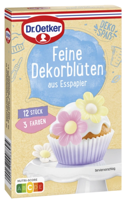 Dr. Oetker Feine Dekorblüten oder Mini Dekorblüten
