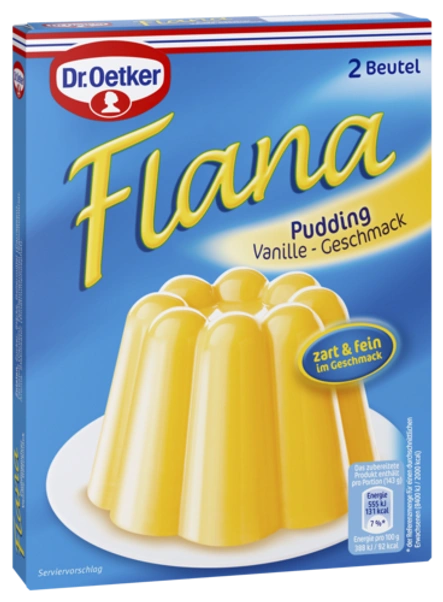 Dr. Oetker Flana Vanille-Geschmack (2 Beutel)