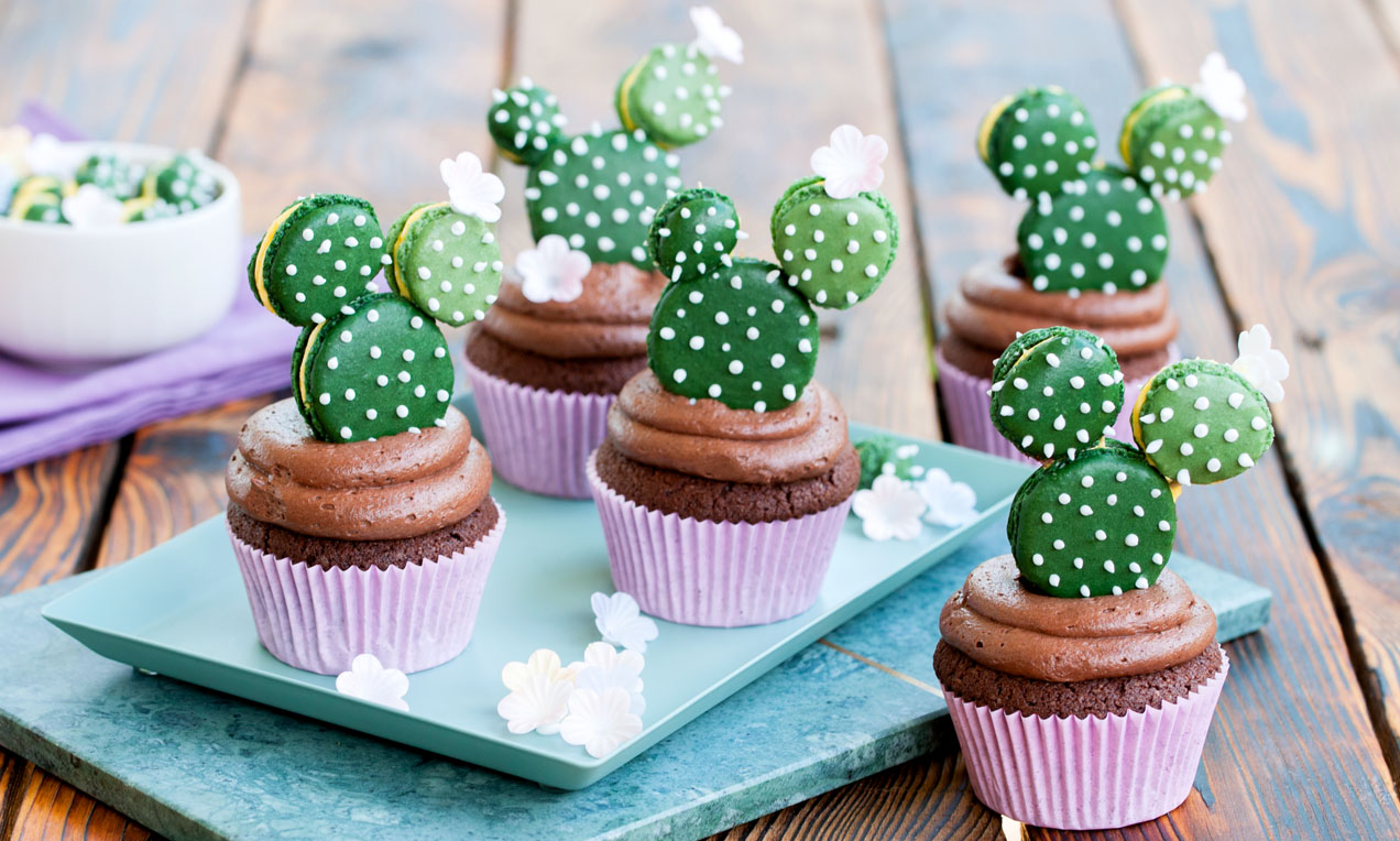 Kaktus Cupcakes