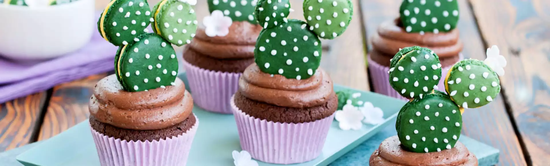 Kaktus Cupcakes