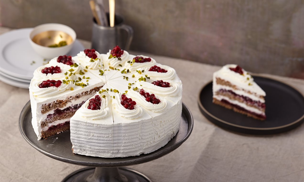 Lüneburger Buchweizentorte quer