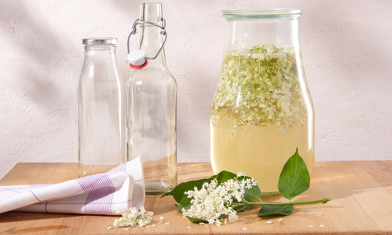 Holunderblüten-Sirup step 3 ausschnitt