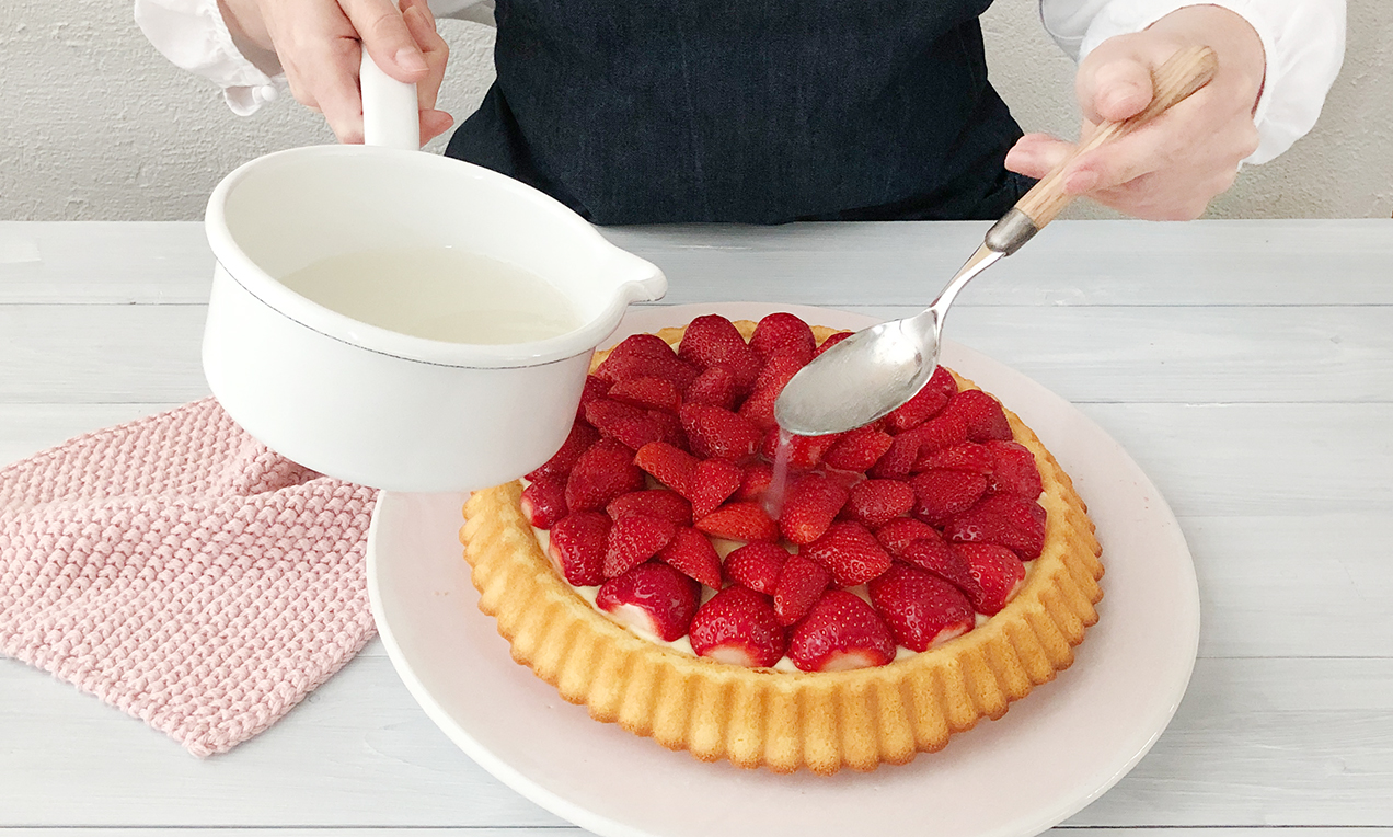 Picture - Erdbeerkuchen 6026 ret ausschnitt
