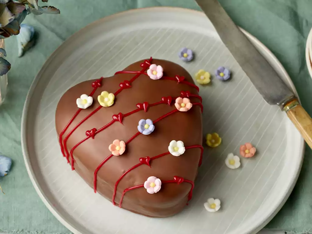 Mini-Herz-Kuchen