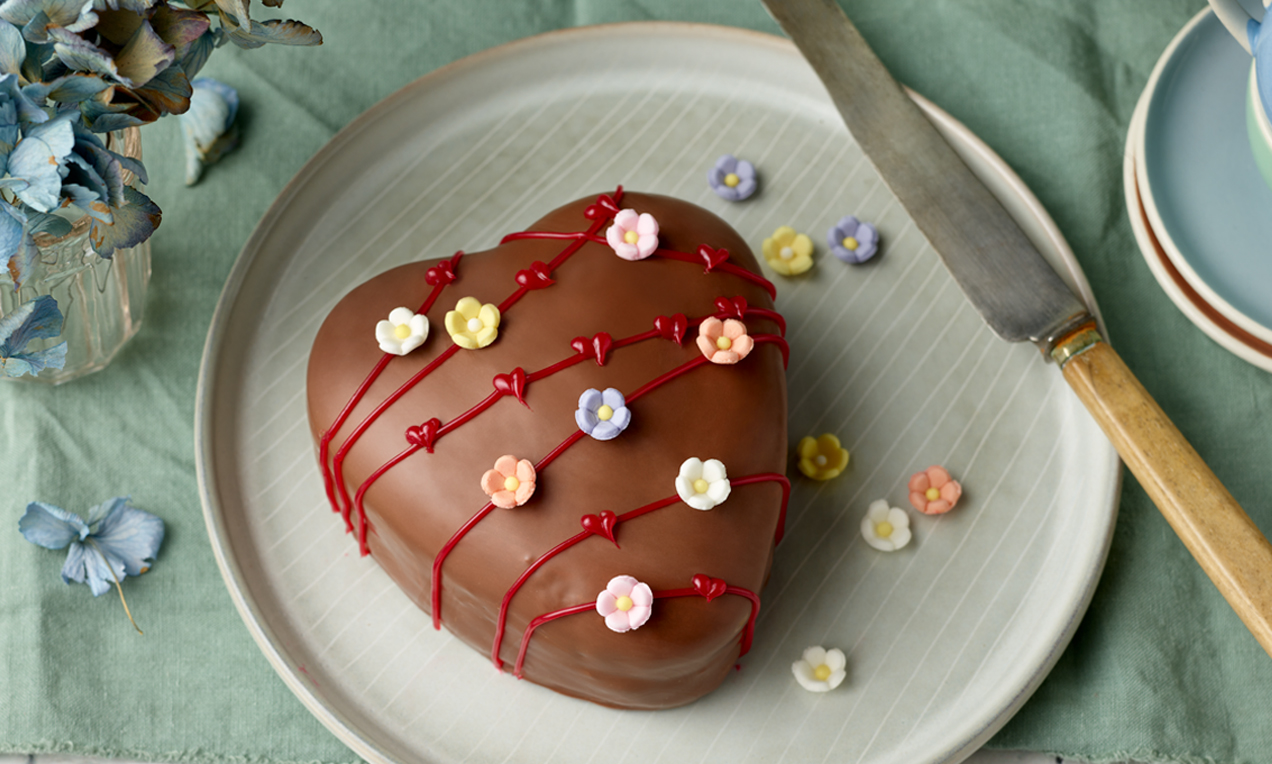 Mini-Herz-Kuchen