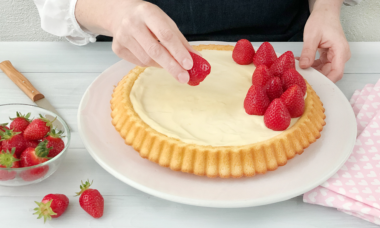 Picture - Erdbeerkuchen 5988 ret ausschnitt