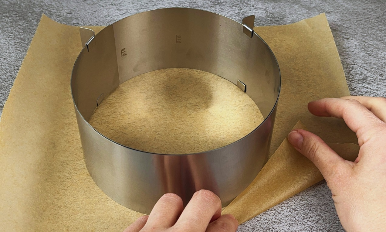 Handling Backrahmen Schritt 1